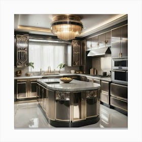 Deco Kitchen 3 Canvas Print