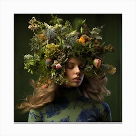 Haelthy 55522 Photo Of A Queen Of Herbs 8201fa55 Aa90 4f49 8a3f 84d9128233bf Canvas Print