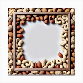 Frame Of Nuts 1 Canvas Print