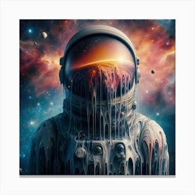 Space Man 2 Canvas Print