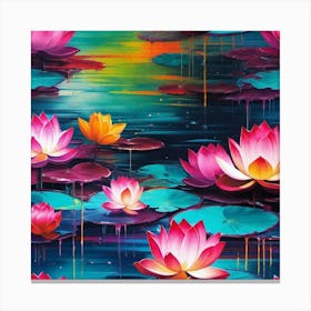 Lotus 15 Canvas Print