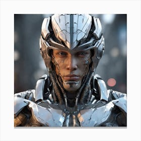 Cyborg 52 Canvas Print