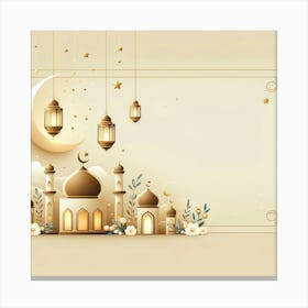 Ramadan Background 1 Canvas Print