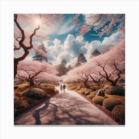 Cherry Blossoms 2 Canvas Print