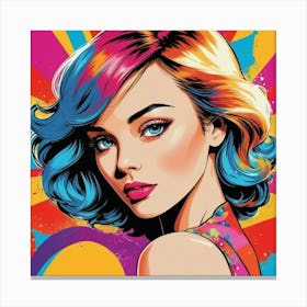 Pop Art 10 Canvas Print