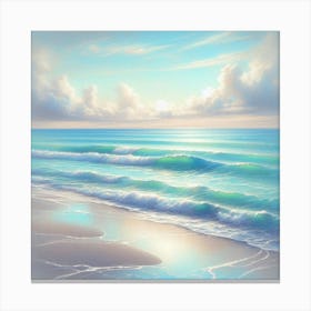 Seascape Painting 2 Canvas Print