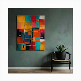 Abstract Painting 30 Canvas Print