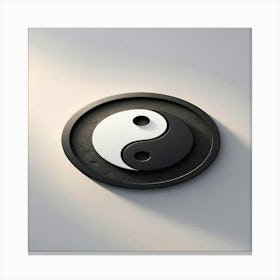 Yin Yang Symbol 1 Canvas Print