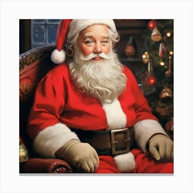 Santa Claus 1 Canvas Print