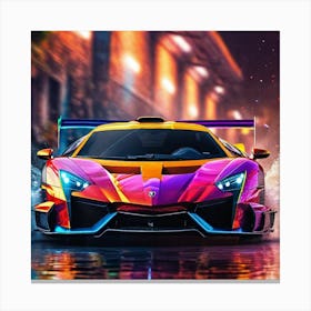 Need For Speed 60 Canvas Print