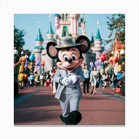 A Charming Playful Disney Character Mickey Mouse D Ic3c T Btrmqi81rog2kya Pweigxe4rayaunatqtwvbq Canvas Print