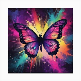 Butterfly Painting 259 Canvas Print