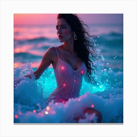 Glow In The Dark Canvas Print