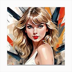 Taylor Swift Ar3 Canvas Print