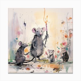 Mice mouse Canvas Print