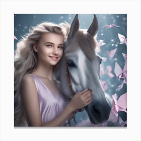 Fairytale Horse 7 Canvas Print