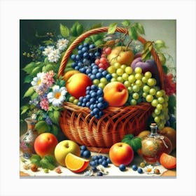 Fruit Basket 5 Canvas Print