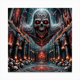 Satan'S Throne Canvas Print