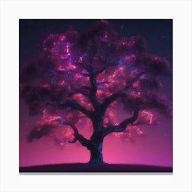 Twilight Tree Canvas Print