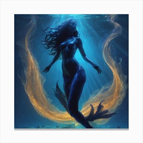 Mermaid 5 Canvas Print