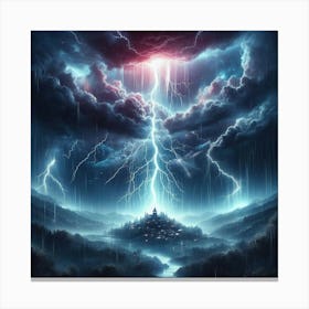 Lightning Storm 41 Canvas Print
