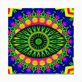 Eye Of The Psychedelic Stampe su tela