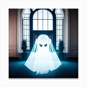 Ghost In The Hall Canvas Print