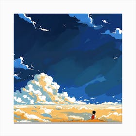 Infinite Skies XIV Canvas Print