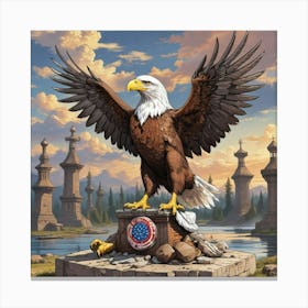 American Eagle Canvas Print