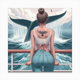 Whale Tales 2 Canvas Print