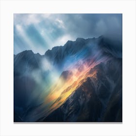 Rainbow Mountain 1 Canvas Print