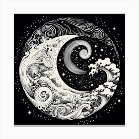 Yin And Yang Canvas Print