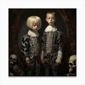 Richardvachtenberg Little Gays From Artworkin The Style Of Othe 5fe3ee70 B73f 45d5 8371 1ca8ab074c18 1 Canvas Print