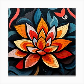 Lotus Flower 2 Canvas Print