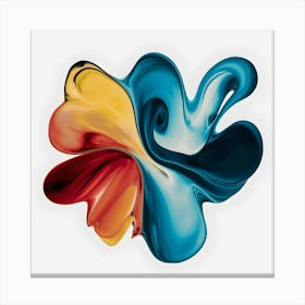 Abstract Painting Canvas Print