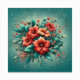 Bouquet Of Flowers 3 Canvas Print