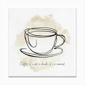 Coffee Time Canvas Print