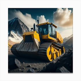 Buldozer Mountain (58) Canvas Print