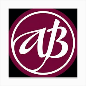 Ab Logo 2 Canvas Print