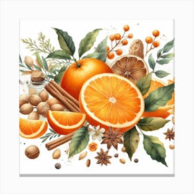 Orange 1 Canvas Print