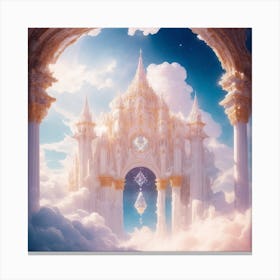 Castle In The Sky Canvas Print