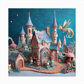 Fairytale Castle Canvas Print