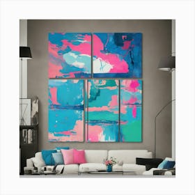 Abstract Painting 1 Canvas Print