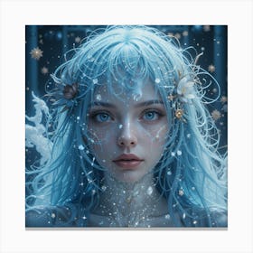 Fairytale Girl Canvas Print