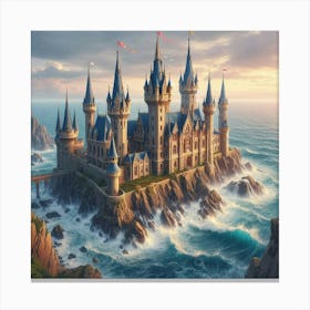 Disney Castle 5 Canvas Print