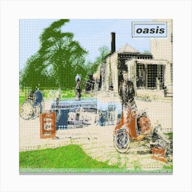 Be Here Now - Oasis Canvas Print