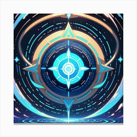 Compass Canvas Print