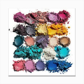 Eyeshadow Palette 1 Canvas Print