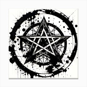 Pentagram 2 Canvas Print