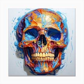 Skull Painting 4 Canvas Print